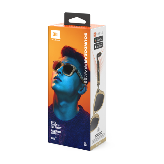 JBL Soundgear Frames Square - Amber - Audio Glasses - Detailshot 15